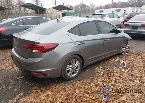 2019 Hyundai Elantra Value Edition из США, поврежденный, VIN KMHD84LF8KU780158